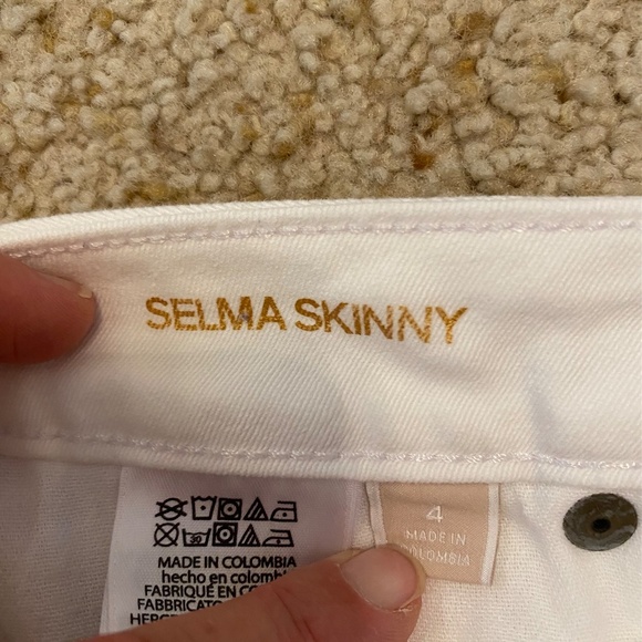 LNC Michael Kors Selma Skinny White Jeans - Picture 3 of 4